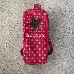 American Girl Red Starry Backpack